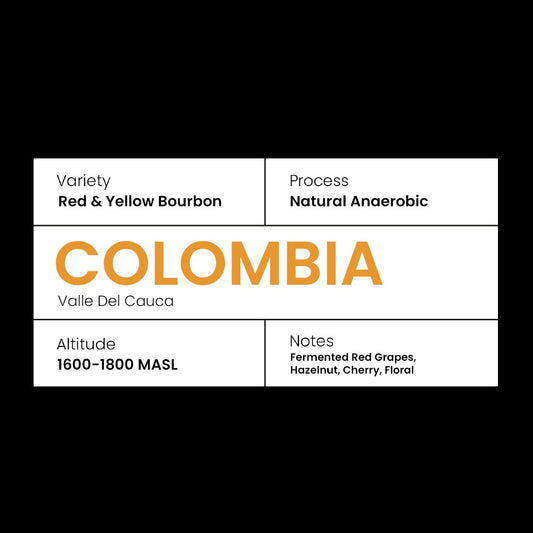 Colombia(del frontino)-Red & Yellow bourbon (EXOTIC)