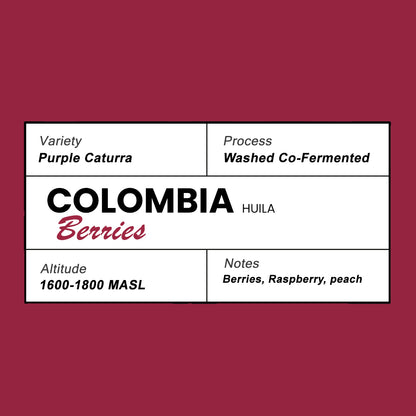 Colombia(Huila)-Berries (Infused)